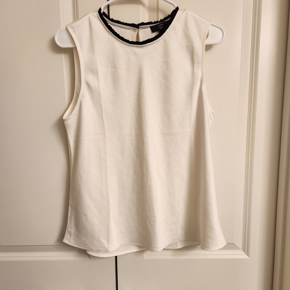 J Crew Sleeveless Blouse Size Medium New